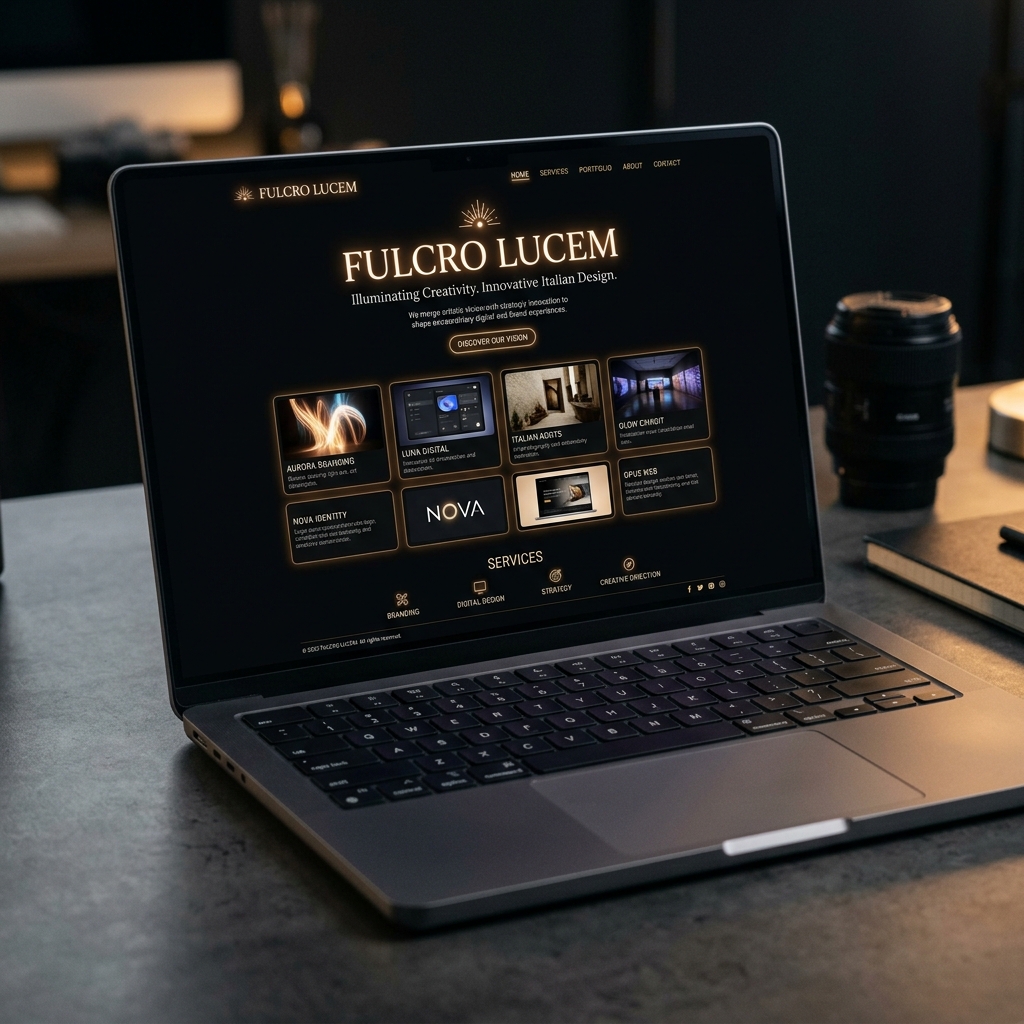 Fulcro Lucem — Web Design